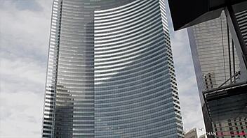 Newly Weds Simone Sonay & Angelina Chung FUCKS