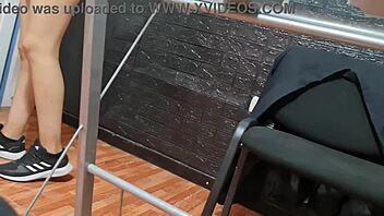 camara espia a universitaria argentina nataly vino al trabajo sin bragas