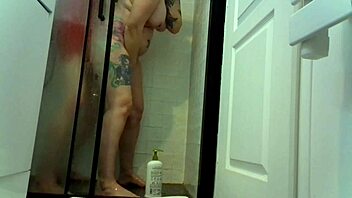 Big Tits Milf Fucked in Paris Shower