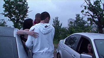 Dogging in public with a wild group tonight