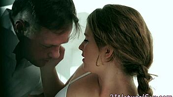 Classy teen 18+ gets pussyfucked and loves the sixtynine position!