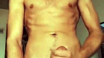 hey, watch this hot soloboy stroke his monster cock and cum?