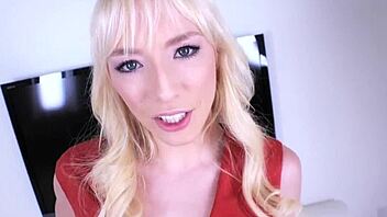 Stunning blondes give blowjobs & fuck!