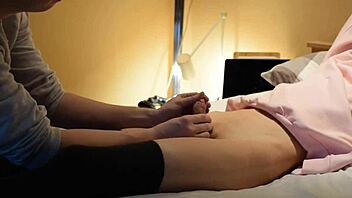 Lovely shemale with small tits gets analyzed by monster cock! So hot!