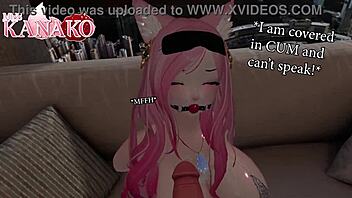 can you handle gagging me blindfolded while you finish on my catgirl body?