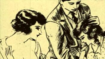 Vintage erotic illustrations and drawings