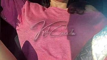 Teasing Truckers on a Road Trip to SP with My Wife