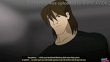 In X-Men Evolution, Spike fulfills his dream of being fucked by multiple straight guys in this gay hentai