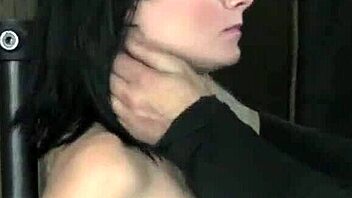 Submissive whipped hard in TT treatment with tight bondage and stockings