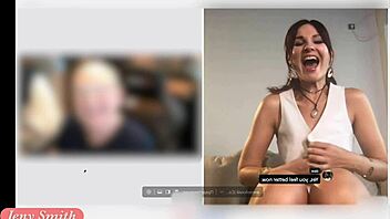 Jeny Smith Teases English Teacher Online with Cute Pussy Play 😘