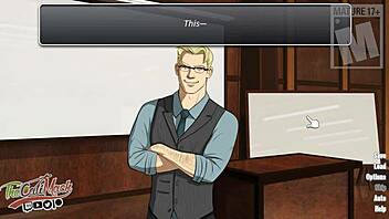 Alex Route's 2D animated adventure in the classroom