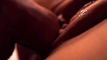 my wife's shaved pussy gets a detailed warm creampie filling 😏