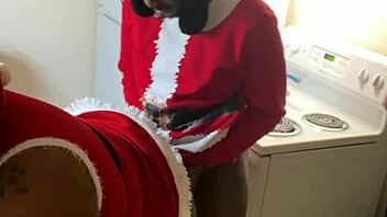 He got this christmas pussy even though i was mad. Big black cock monster ass bent over milf.