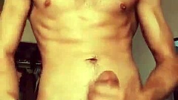 hey, watch this hot soloboy stroke his monster cock and cum?