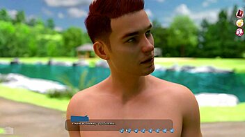3D cartoon game with hot milfs and cartoon babes