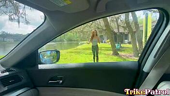 Kalani Luana, an alluring Asian waitress, experiences a wild tricycle ride with a well-endowed customer