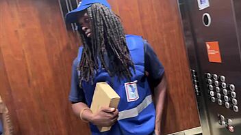 dick on delivery episode two featuring wet muff diving and bareback fucking 😈