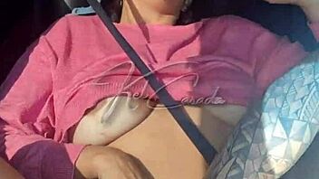 Teasing Truckers on a Road Trip to SP with My Wife