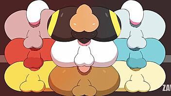 Trap Animation Compilation With Rough Fucking And Futanari Hentai. Cartoon Sex In Gay Anime Scenes.