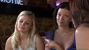 scarlet red and lynn vega are fingering each other. teen brunettes with big ass pussy licking!