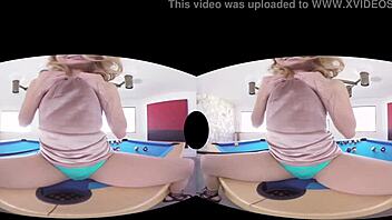 Arya Fae's hardcore Valentine's Day anal encounter in VR