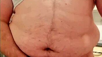 Chubby gay man, show off that cum compilation!