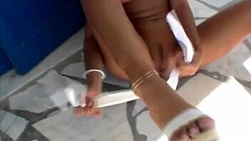 Cameraman fingers hottest blonde slut and makes her cum