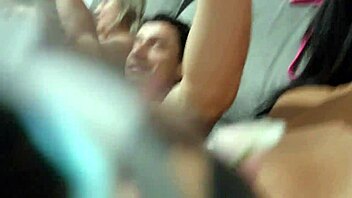 Latina In Threesome Blowjob Contrast