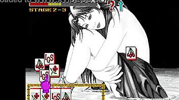 dragon world retro arcade with asian erotic hentai monster