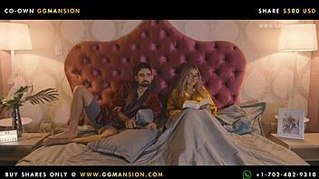 redhead screams as she sucks his cock