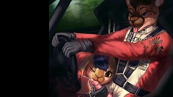 Gay Furry Porn Compilation: Intense Car Sex Edition With Hard Fucking