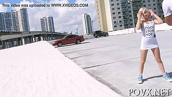 Alex Little 18+ Stars in Wild POV Action