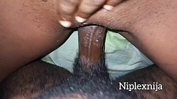 Look at this oiled wet pussy getting fucked hard!