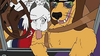 Gay Furry Porn Compilation: Intense Car Sex Edition With Hard Fucking