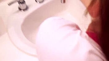 Teen Stepdaughter Brushing Teeth Fuck Pov
