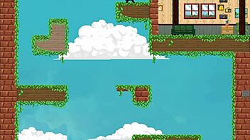 i play super erotic jump king game with jump fucker excitement