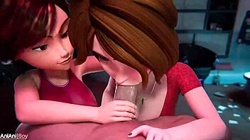 Cass and Helen, Two MILFs, Star in Wild 3D Hentai Animation.