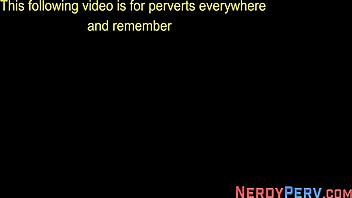 First-time blowjob for shy nerd in amateur HD video