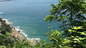 We Went Hiking, Got Horny And Fucked In The Woods!