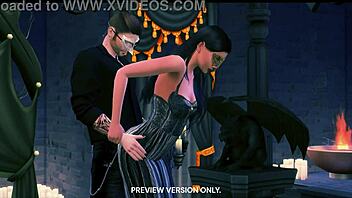 Hey, what’s up with this 3D hentai masquerade night preview?