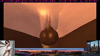 Jonnystone Says to Latina Model, Let's Make 3D Magic Tonight!