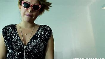 In Chastity Tonight For Femdom Humiliation With Big Ass And Tits