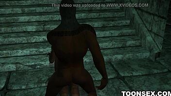 Masked Cartoon Babe Feels Intense Rough Sex