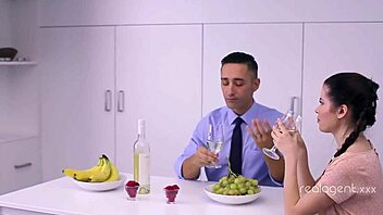 a man seduces inexperienced stunning teen and fucks her wet tight holes