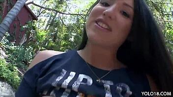 teen lola foxx takes bbc with young tits