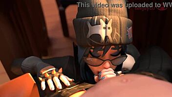 Hope's playful misconduct in class: an extended 3D animated sketch