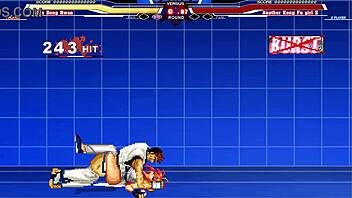 Mugen's Dongwan takes on a kung fu babe in anime porn
