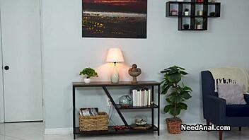 surprise anal for redhead gf in the bathroom