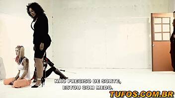 harley quinn and katana feel intense lesbian passion in suicide squad parody