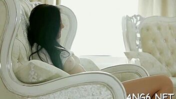 is this chick sucking wildly after getting slammed?